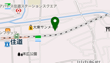 株式会社シルキードライ住道店の地図画像