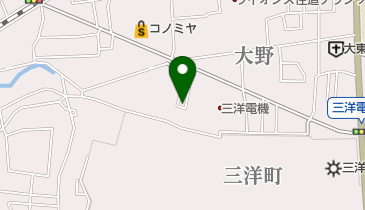 関屋クリーニング店の地図画像