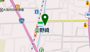 深野屋書店の地図画像