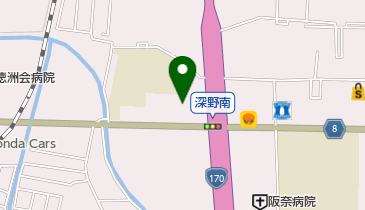 丸善製菓株式会社の地図画像