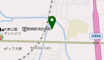 扶桑薬品工業株式会社大東工場の地図画像