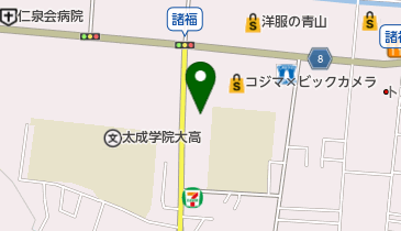 井上運輸倉庫株式会社の地図画像
