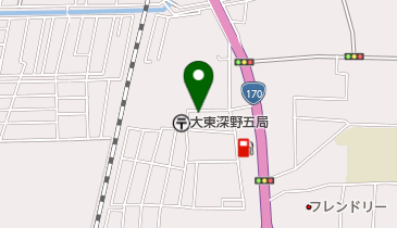 エル美容室の地図画像