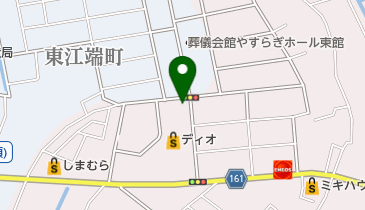 あったか弁当北浦の地図画像