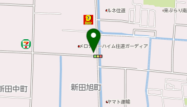 ほかほか弁当の地図画像