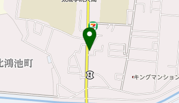 関西美食亭の地図画像