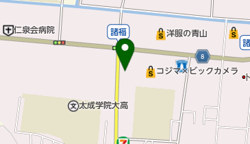 てんてこまいの地図画像