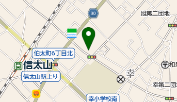 だるまや荒物店の地図画像
