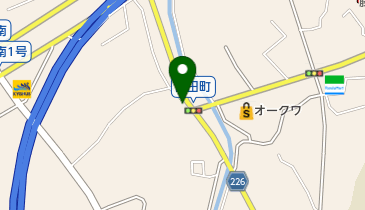 河合自動車の地図画像