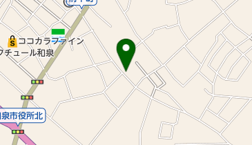 中森クリーニング店の地図画像