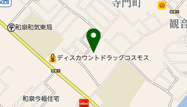おくだ呉服店の地図画像