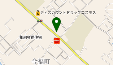 山本自転車店の地図画像