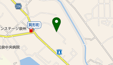 北松自動車の地図画像