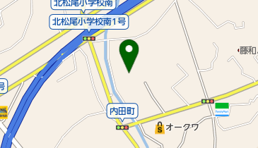 大杉繊維株式会社の地図画像