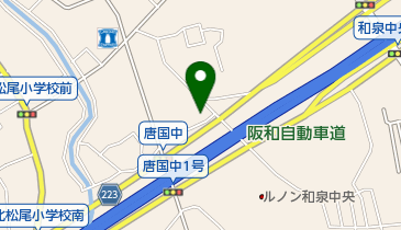 上代電気工事の地図画像