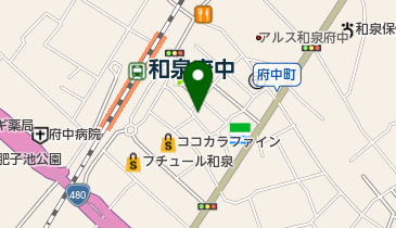 壷井鍼灸院の地図画像