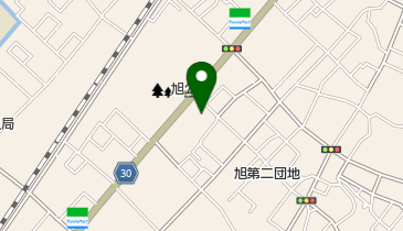 アサヒ美容室の地図画像