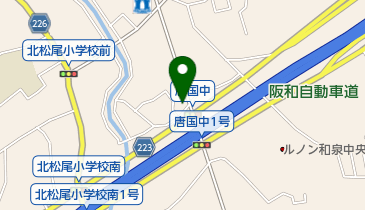 あったか亭A唐国店の地図画像