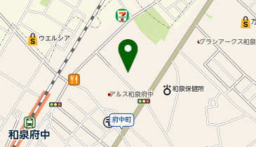 有楽温泉の地図画像