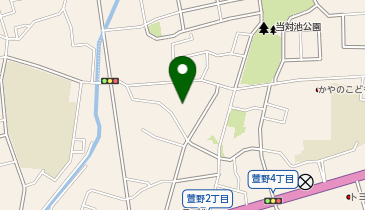 箕面市立 らいとぴあ21の地図画像