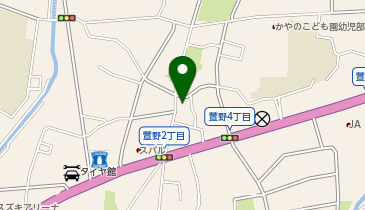 箕面市立 萱野老人いこいの家の地図画像