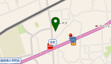 箕面市立 コミュニティセンター 西南小会館かがり火の家の地図画像