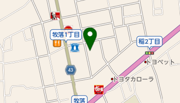 株式会社ワタナベクリーニング 本店の地図画像