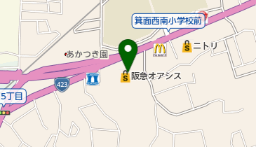 モードクリーニング瀬川店の地図画像