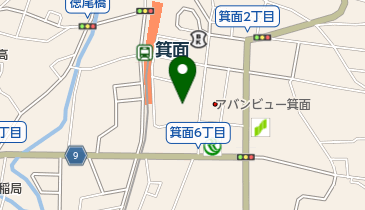 やなぎ屋クリーニング 箕面店の地図画像