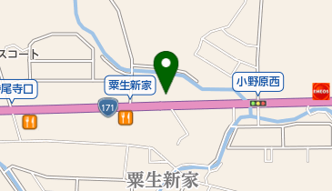 トヨタカローラ新大阪株式会社 小野原店の地図画像