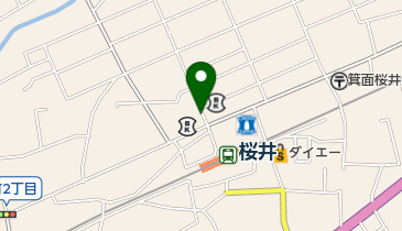 服部鍼灸整骨院の地図画像