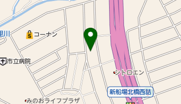 星加株式会社の地図画像