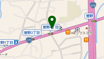 ものおきやの地図画像