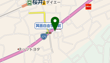 セラピィス動物病院の地図画像