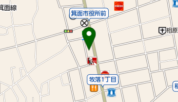 住友生命保険相互会社新大阪支社 箕面支部の地図画像