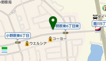 小野原東薬局の地図画像