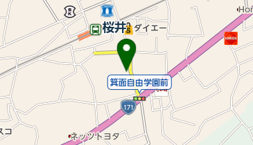 サンアイ薬局の地図画像