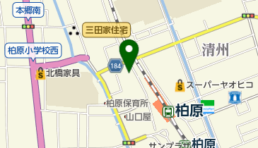 岡田衣料店の地図画像