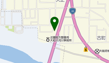 柏原市立勤労者センターの地図画像