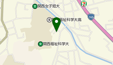 関西女子短期大学附属幼稚園の地図画像