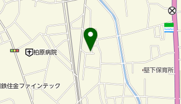 とらやドライクリーニング店の地図画像