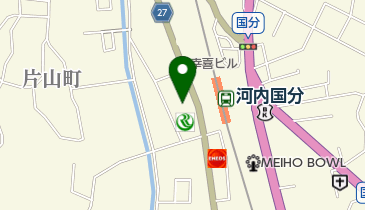 美容室アダム&イブの地図画像