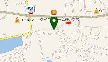 サンドライ伊賀店の地図画像