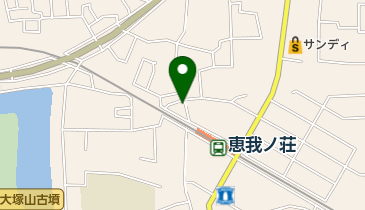 ヘアーサロンサカタの地図画像