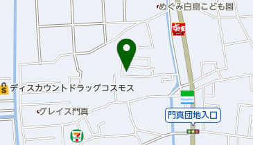 赤帽中山運送店の地図画像