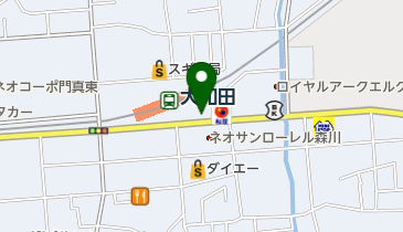 いやしすぺーす癒快館の地図画像