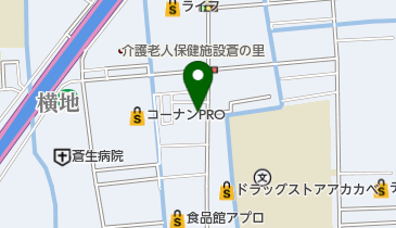 岡崎クリーニング商会の地図画像