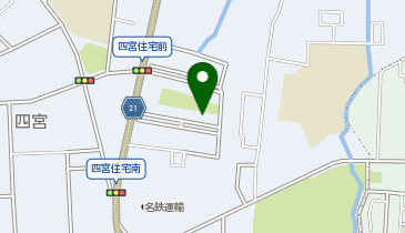 新星自動車の地図画像