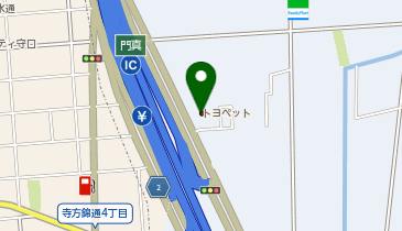 ネッツトヨタ中央大阪株式会社中環門真店の地図画像