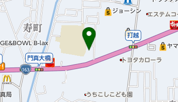 トップスピードの地図画像